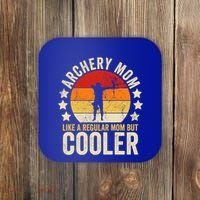 Archery Mom Like A Regular Mom But Cooler Mother's Day Gift Coaster thumb 0