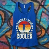 Archery Mom Like A Regular Mom But Cooler Mother's Day Gift Women's Tank Top thumb 3