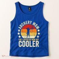 Archery Mom Like A Regular Mom But Cooler Mother's Day Gift Tank Top thumb 2