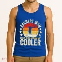 Archery Mom Like A Regular Mom But Cooler Mother's Day Gift Tank Top thumb 3