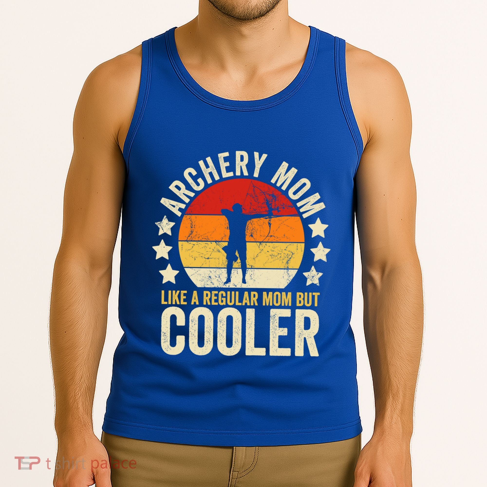 Archery Mom Like A Regular Mom But Cooler Mother's Day Gift Tank Top