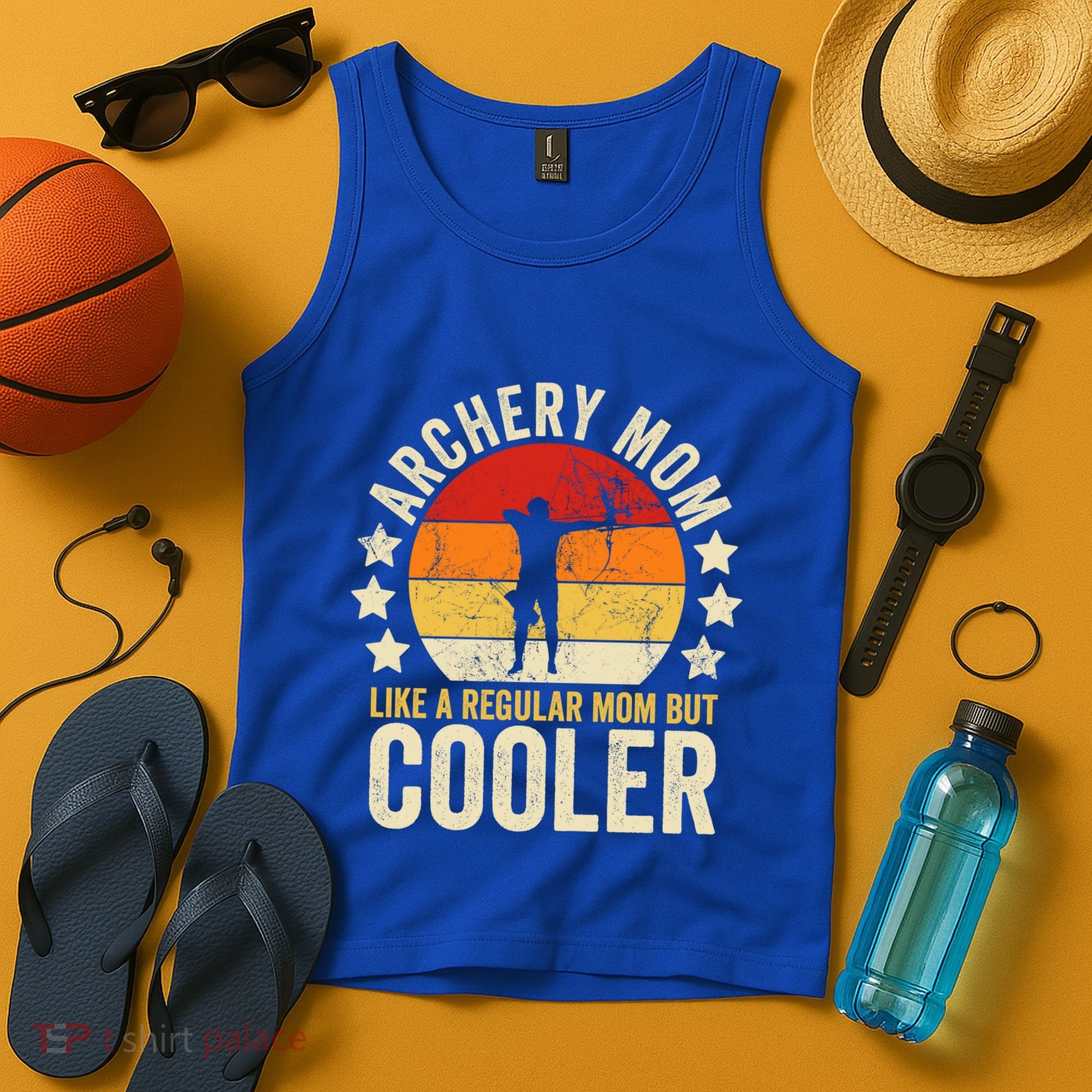 Archery Mom Like A Regular Mom But Cooler Mother's Day Gift Tank Top