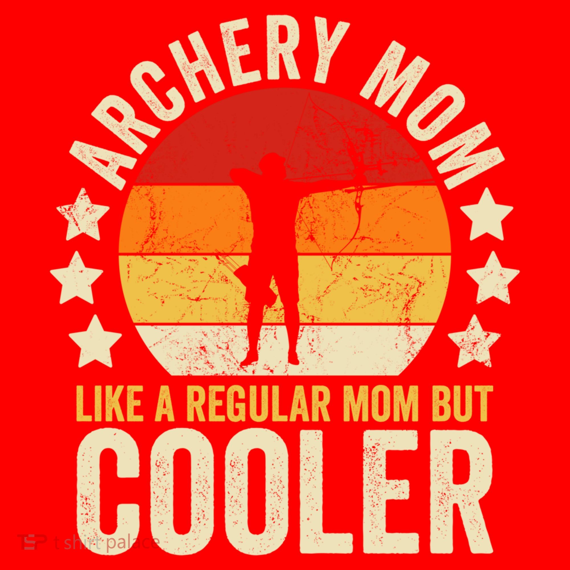 Archery Mom Like A Regular Mom But Cooler Mother's Day Gift Santa Hat