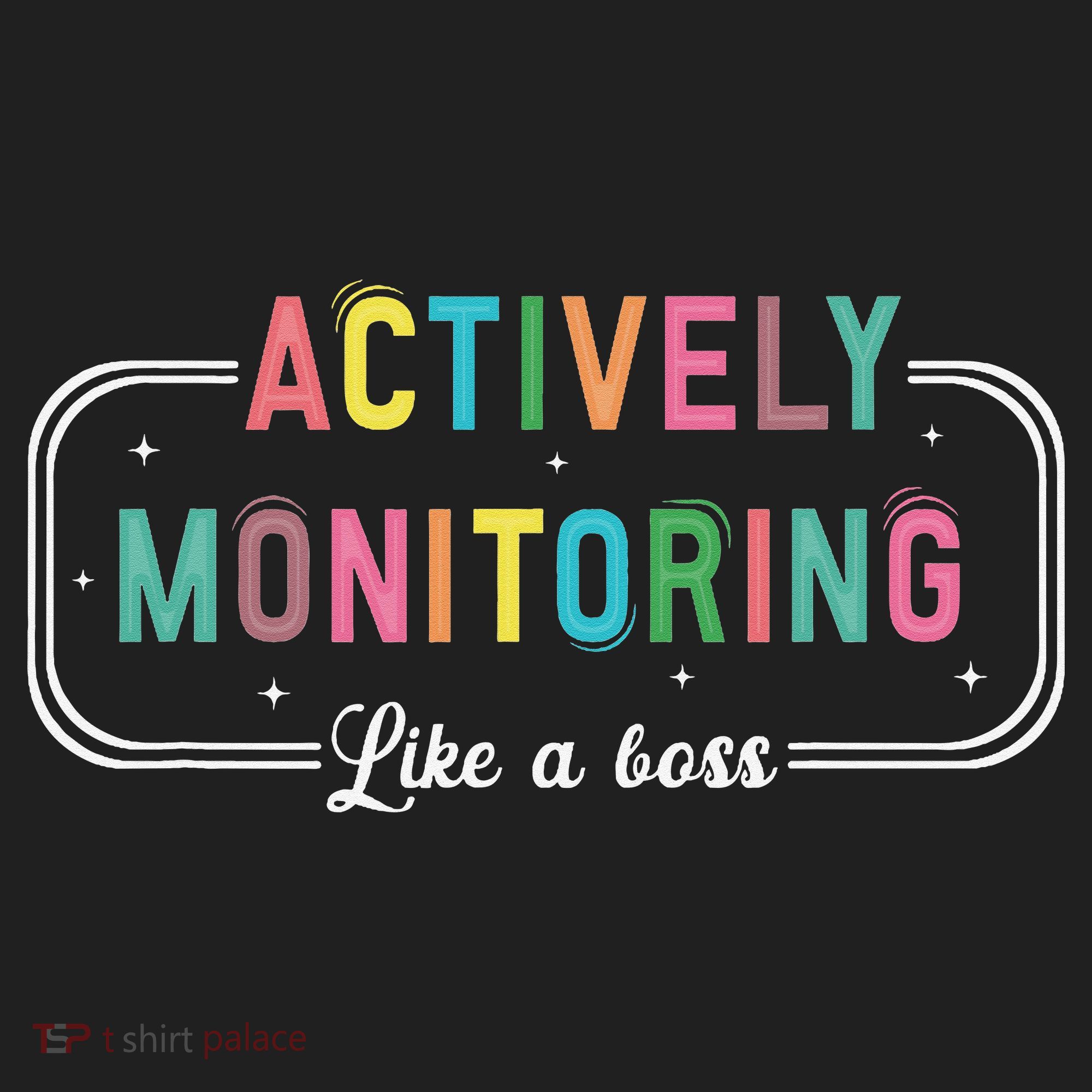 Actively Monitoring Like A Boss State Testing Teacher 11oz C Handle Ceramic Mug
