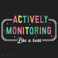 Actively Monitoring Like A Boss State Testing Teacher Hat thumb 2