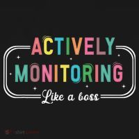 Actively Monitoring Like A Boss State Testing Teacher Kids Hoodie thumb 5