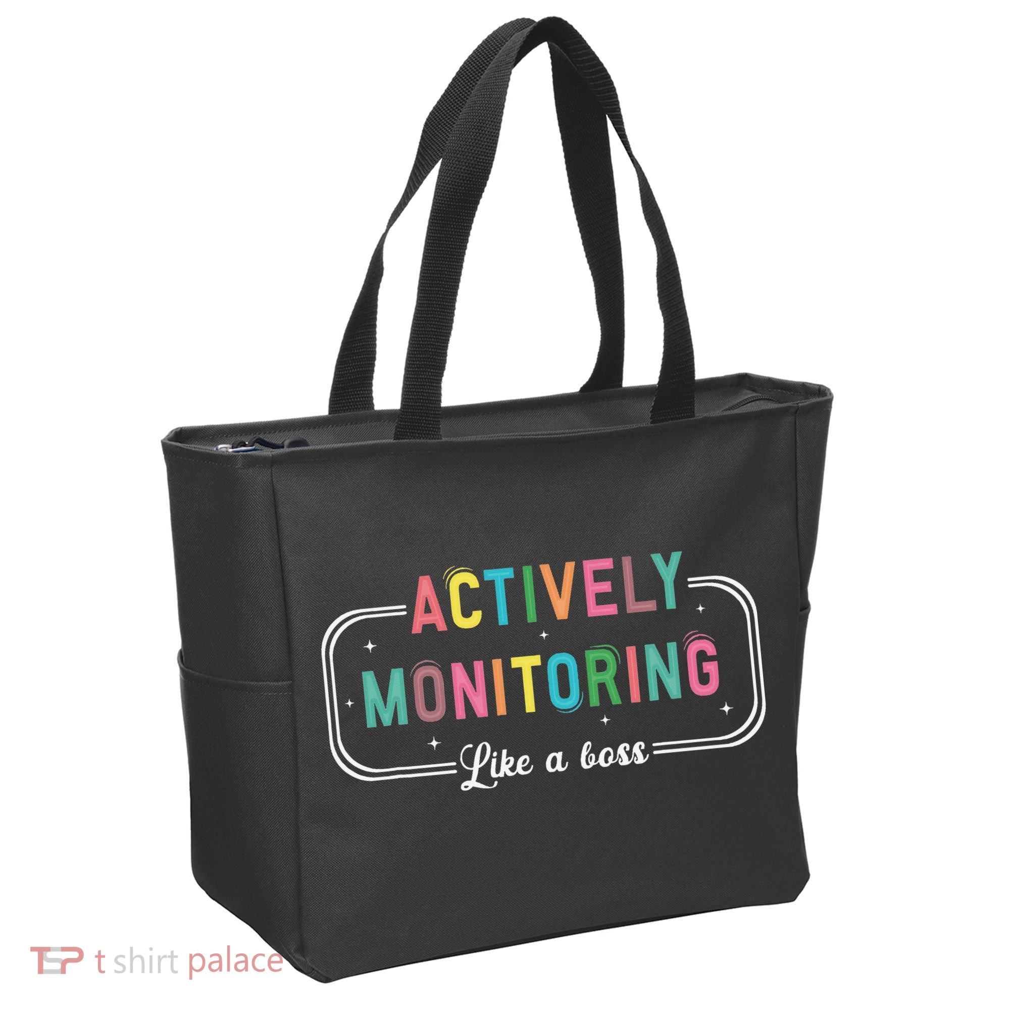 Actively Monitoring Like A Boss State Testing Teacher Tote Bag