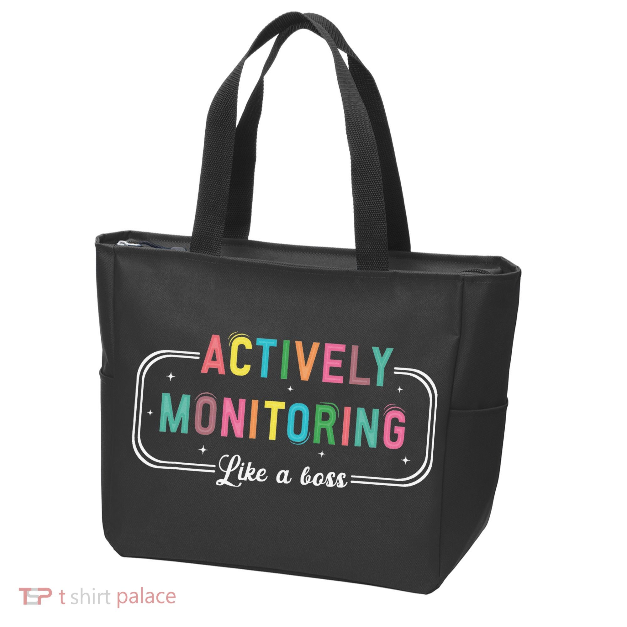 Actively Monitoring Like A Boss State Testing Teacher Tote Bag