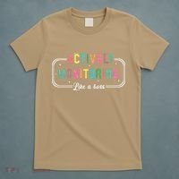 Actively Monitoring Like A Boss State Testing Teacher T-Shirt thumb 5