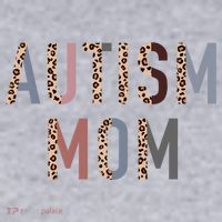 Autism Mom Leopard Print Women's Sweatshirt thumb 2