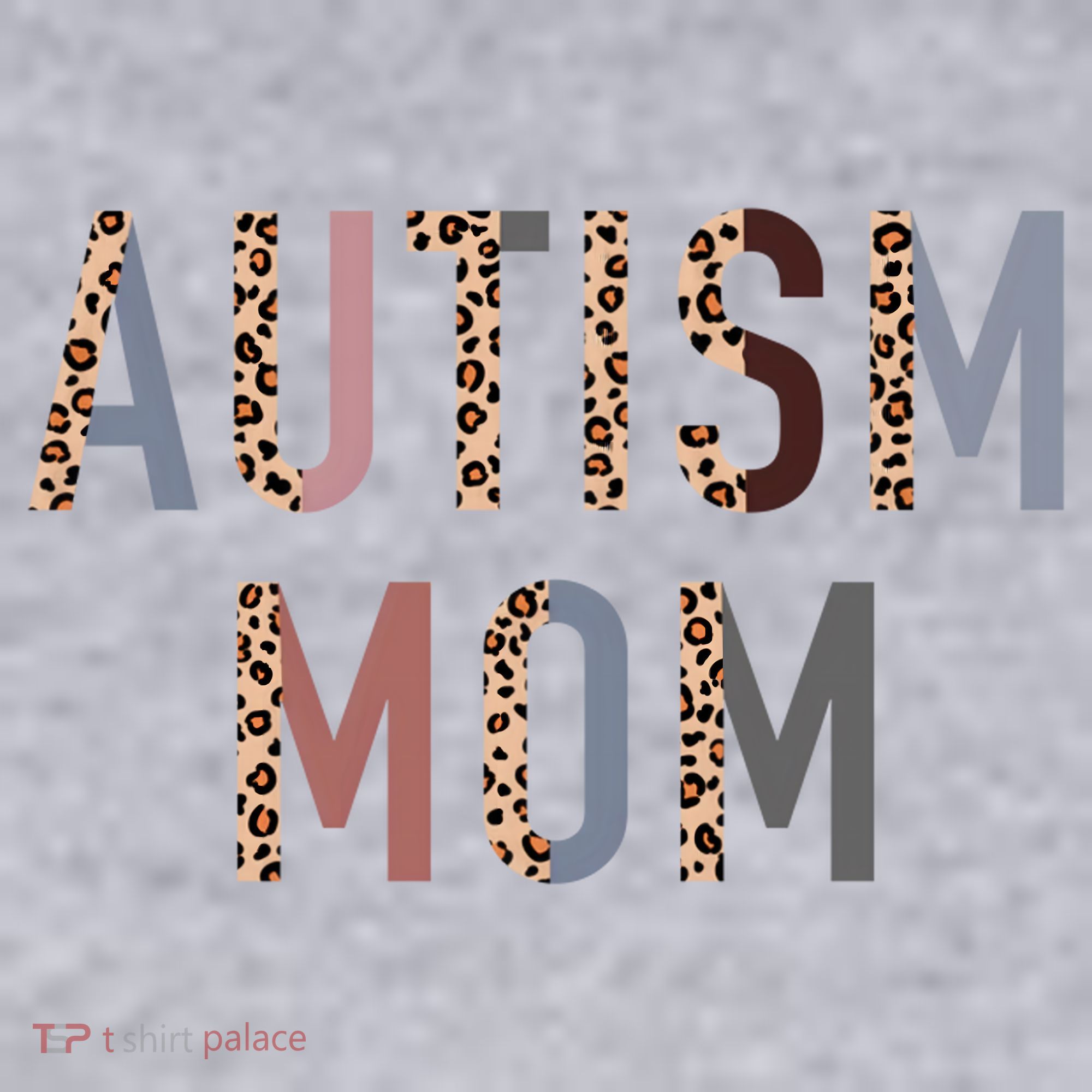 Autism Mom Leopard Print Women's Sweatshirt