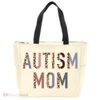 Autism Mom Leopard Print Bag thumb 0