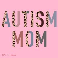 Autism Mom Leopard Print Coaster thumb 2