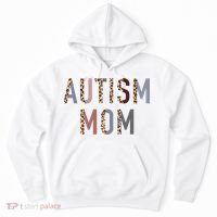 Autism Mom Leopard Print Hoodie thumb 0