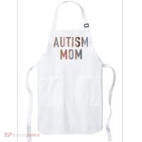 Autism Mom Leopard Print Apron thumb 0