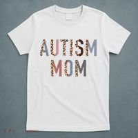 Autism Mom Leopard Print T-Shirt thumb 5