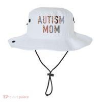 Autism Mom Leopard Print Bucket Hat thumb 0