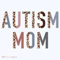 Autism Mom Leopard Print Tumbler thumb 3
