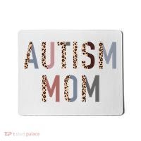 Autism Mom Leopard Print Mousepad thumb 0