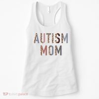 Autism Mom Leopard Print Women's Tank Top thumb 0