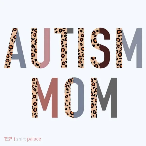 Autism Mom Leopard Print Baby Bodysuit