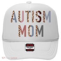 Autism Mom Leopard Print Hat thumb 0