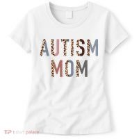 Autism Mom Leopard Print Women's T-Shirt thumb 0
