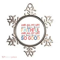 All My Life Faithful Jesus Ornament thumb 0