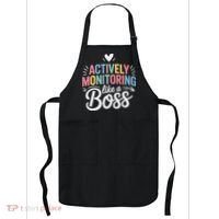Actively Monitoring Like A Boss Test Day Testing Teacher Apron thumb 0