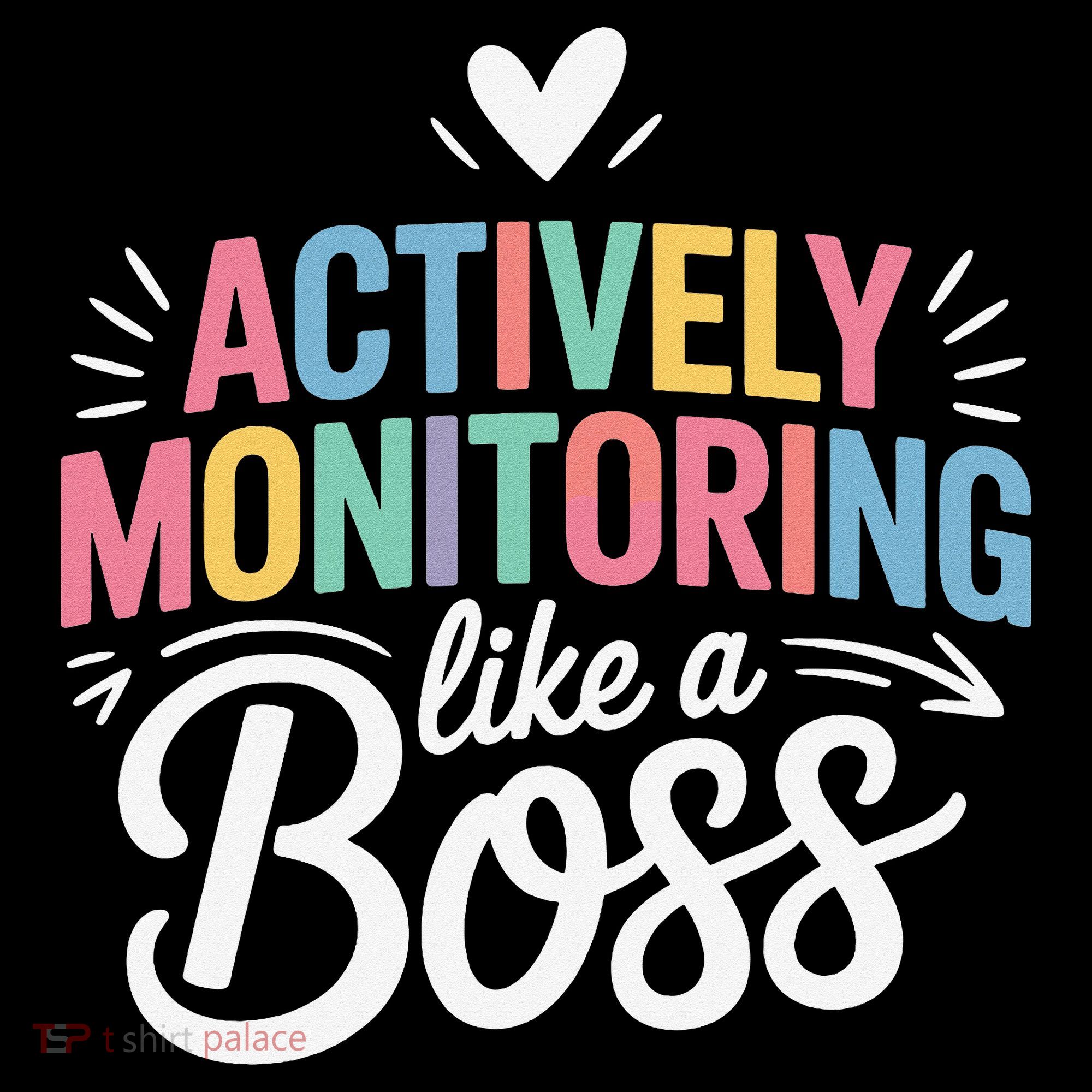 Actively Monitoring Like A Boss Test Day Testing Teacher Coffee Mug