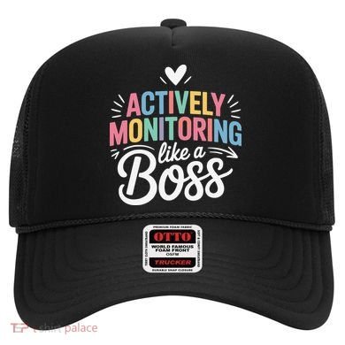 Actively Monitoring Like A Boss Test Day Testing Teacher Hat