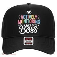 Actively Monitoring Like A Boss Test Day Testing Teacher Hat thumb 0