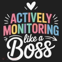 Actively Monitoring Like A Boss Test Day Testing Teacher Hat thumb 2