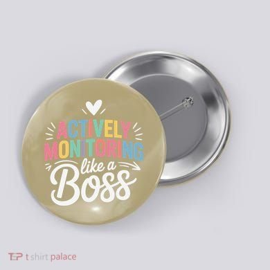 Actively Monitoring Like A Boss Test Day Testing Teacher Button