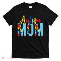 Autism Mom Life Puzzle Mothers Day Autism Mom T-Shirt thumb 0