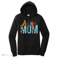 Autism Mom Life Puzzle Mothers Day Autism Mom Women's Hoodie thumb 0