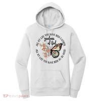 All My Life You Have Been Faithful Butterfly Christian Women's Hoodie thumb 0