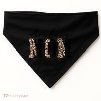 Archery Mom Leopard Archer Archery Mama Proud Parent Hunter Gift USA-Made Doggie Bandana thumb 0