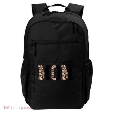 Archery Mom Leopard Archer Archery Mama Proud Parent Hunter Gift Backpack