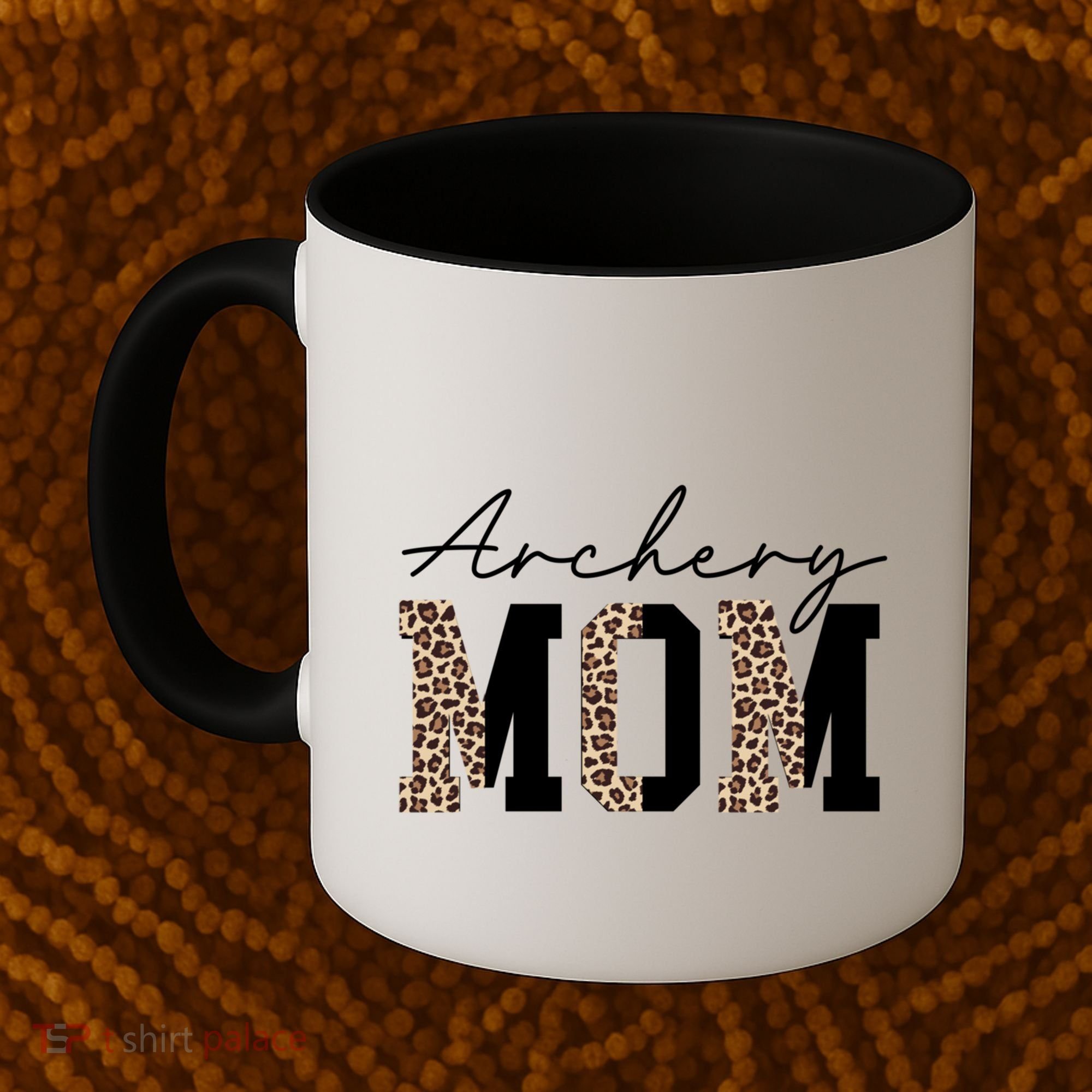 Archery Mom Leopard Archer Archery Mama Proud Parent Hunter Gift Coffee Mug