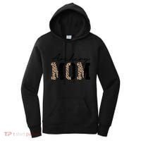 Archery Mom Leopard Archer Archery Mama Proud Parent Hunter Gift Women's Hoodie thumb 0