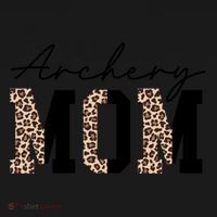 Archery Mom Leopard Archer Archery Mama Proud Parent Hunter Gift Women's Hoodie thumb 2