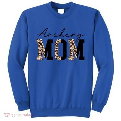 Archery Mom Leopard Archer Archery Mama Proud Parent Hunter Gift Sweatshirt