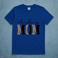 Archery Mom Leopard Archer Archery Mama Proud Parent Hunter Gift T-Shirt thumb 5