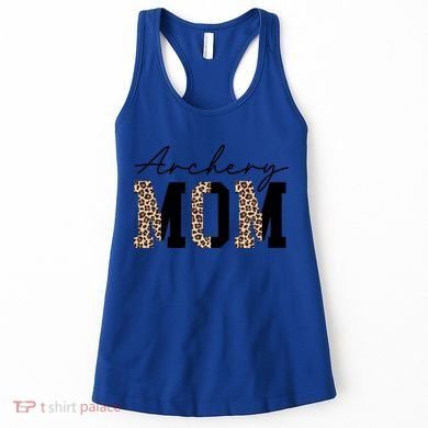 Archery Mom Leopard Archer Archery Mama Proud Parent Hunter Gift Women's Tank Top