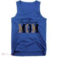 Archery Mom Leopard Archer Archery Mama Proud Parent Hunter Gift Tank Top thumb 0