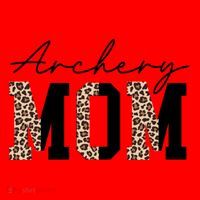 Archery Mom Leopard Archer Archery Mama Proud Parent Hunter Gift Santa Hat thumb 1