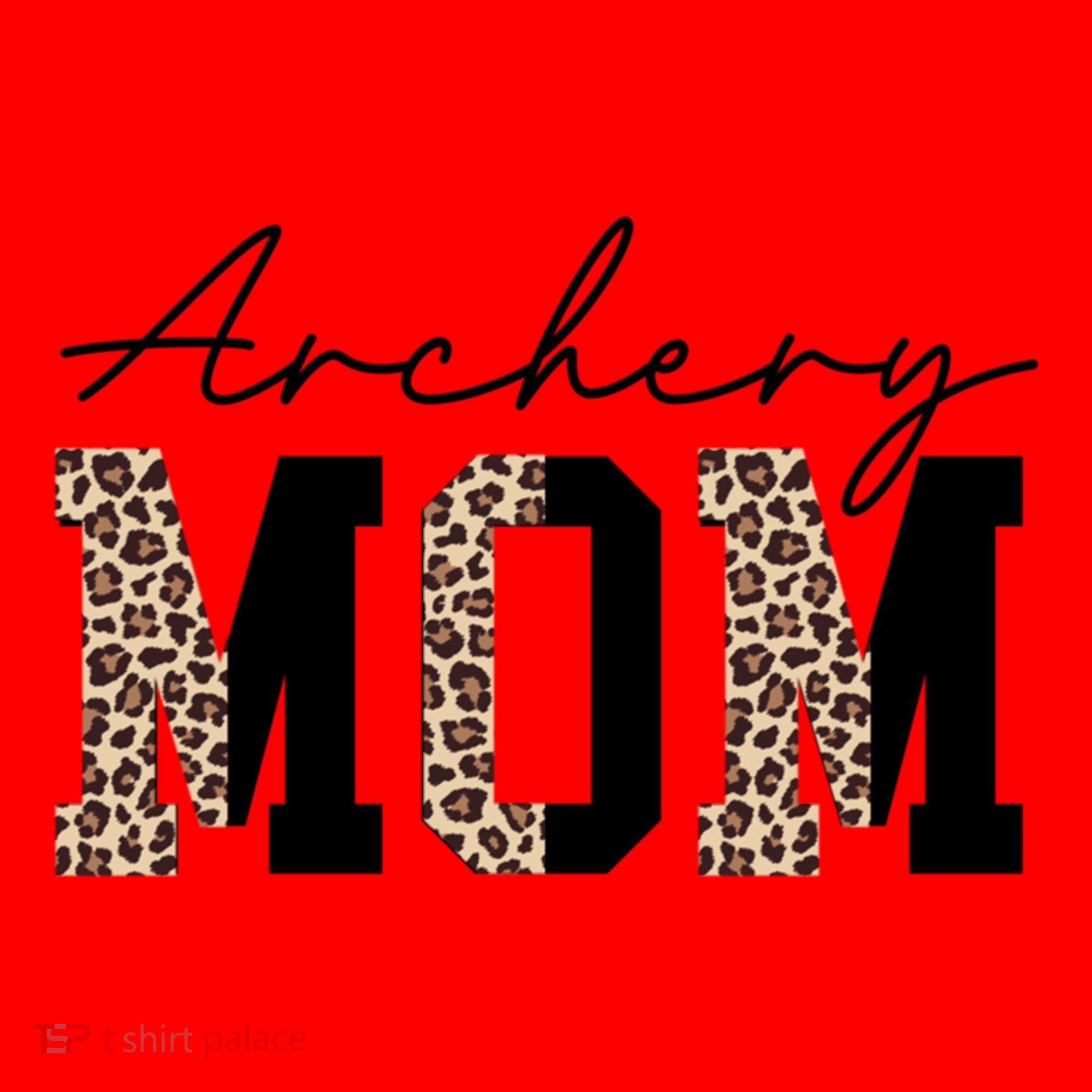 Archery Mom Leopard Archer Archery Mama Proud Parent Hunter Gift Santa Hat