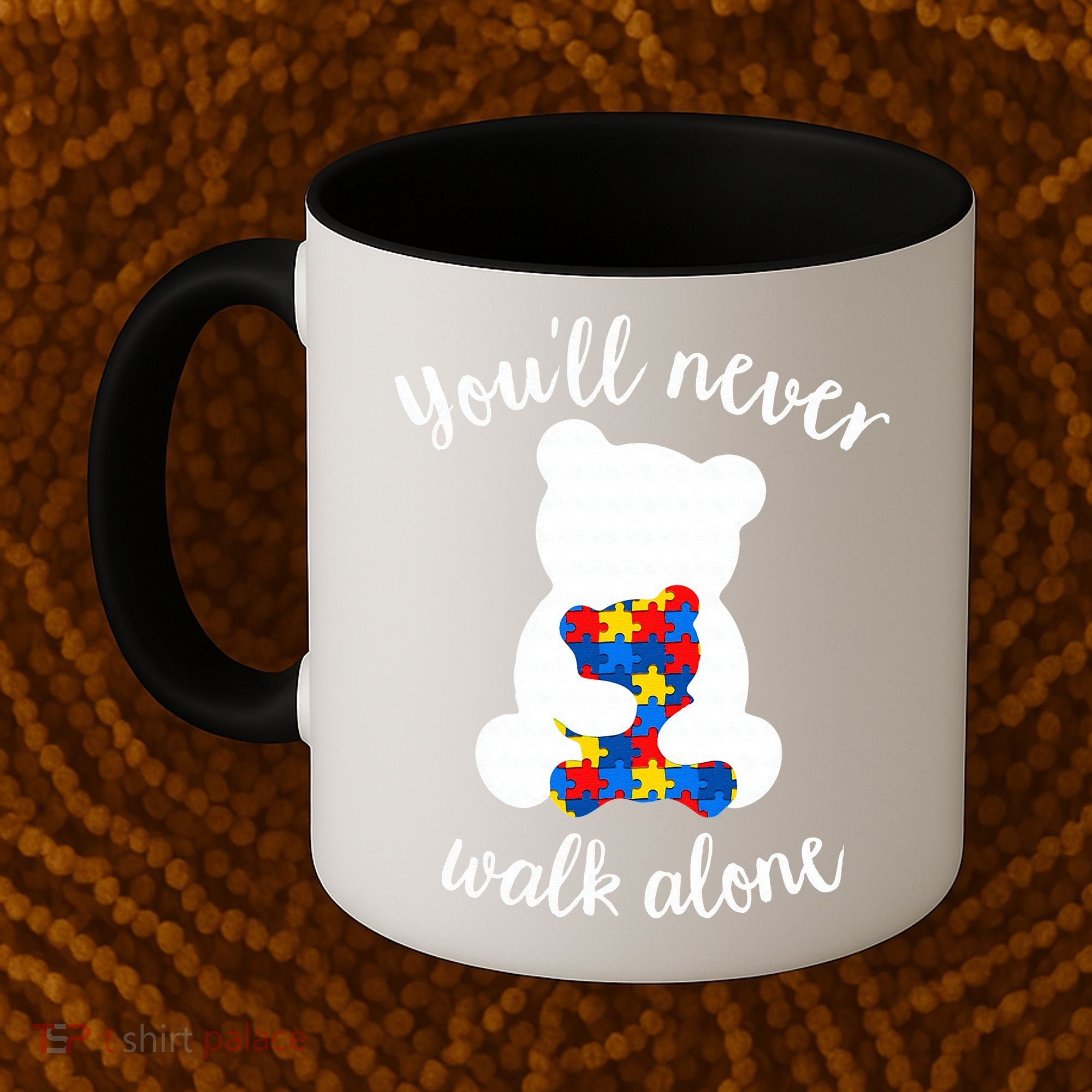 Autism Mom Love Women Autism Awareness Mom Cute Gift Coffee Mug