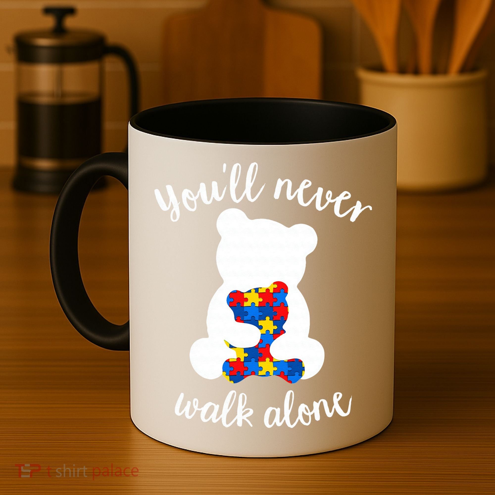Autism Mom Love Women Autism Awareness Mom Cute Gift Coffee Mug